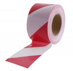 Páska varovací bez potisku červená-bílá – 250 m