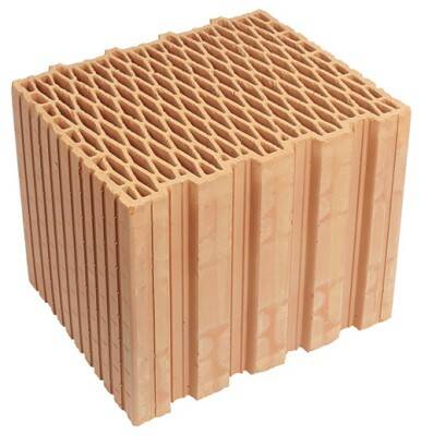 Cihla Heluz Family 30 P10 broušená – 247 × 300 × 249 mm